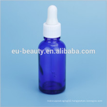 Nice shape glass cosmetic serum dropper bottle